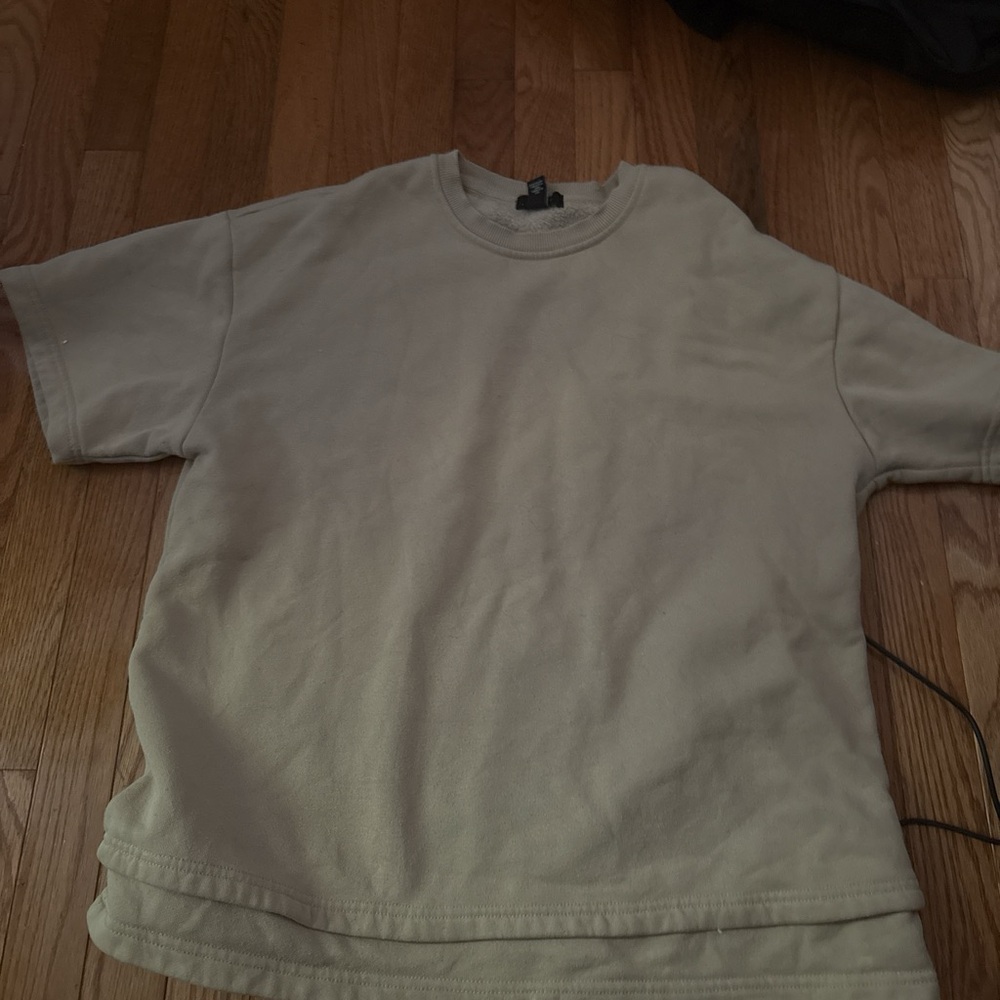 Men's Beige T-Shirt